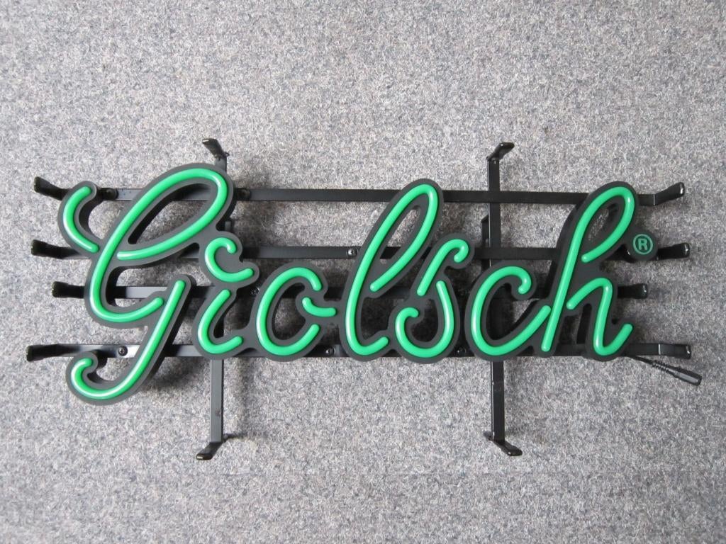 GROLSCH BIER LED LICHTRECLAME, Verzamelen, Biermerken, Ophalen, Nieuw, Overige typen, Grolsch