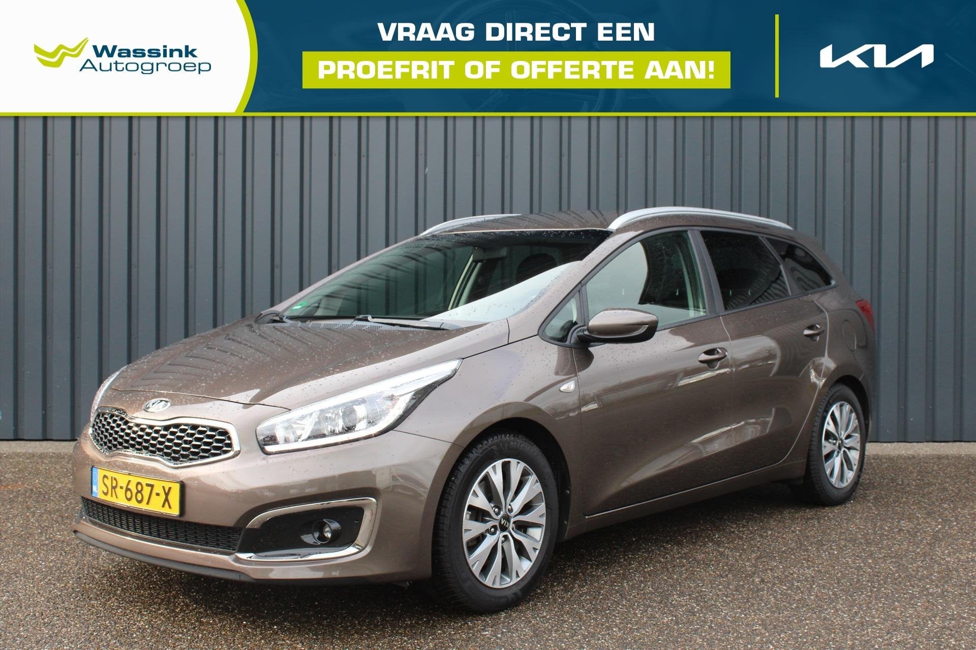 Kia cee'd Cee D 120PK Design Edition | Camera | Carplay | Cr, Auto's, Voorwielaandrijving, Stof, Gebruikt, Bruin
