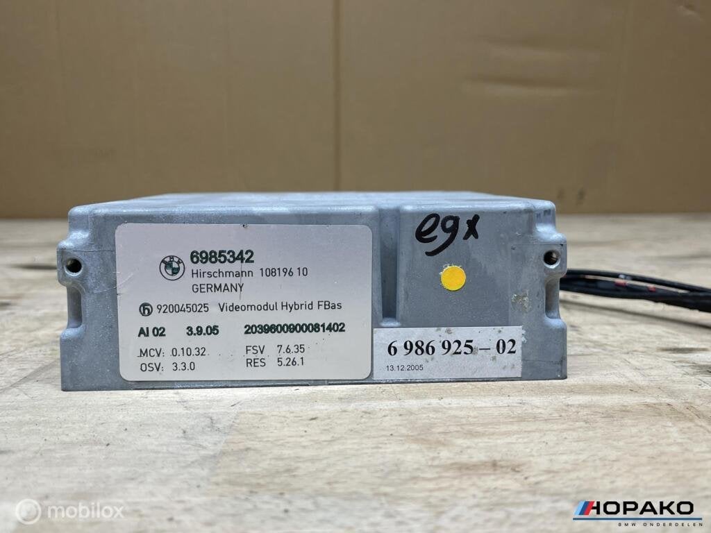 Video module BMW 3 serie E90 E91 E92 E93 | 6985342, Gebruikt, Einsteinlaan 5 rijswijk, Bmw, Ophalen of Verzenden