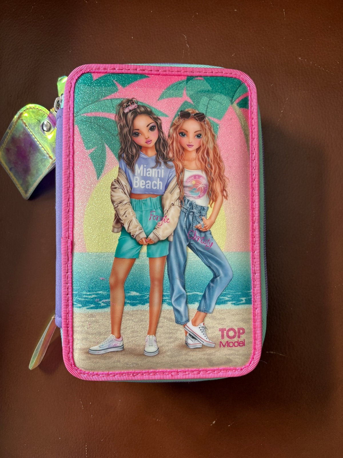 Top model etui, Ophalen of Verzenden, Zo goed als nieuw, Rugtas, Minder dan 30 cm