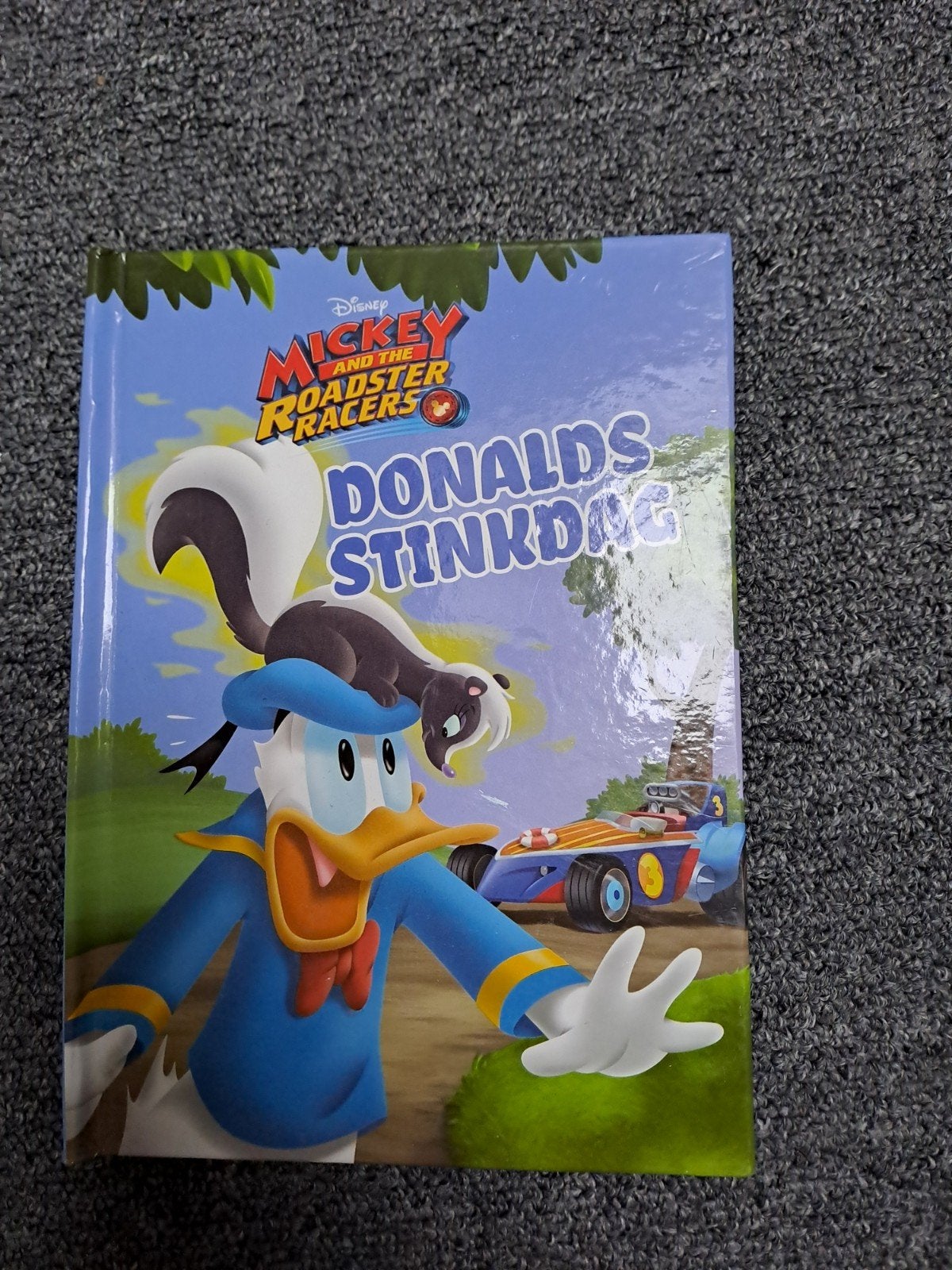 Mickey and the Roadster Racers - Donalds Stinkdier, Boeken, 5 of 6 jaar, Jongen of Meisje, Ophalen of Verzenden, Zo goed als nieuw