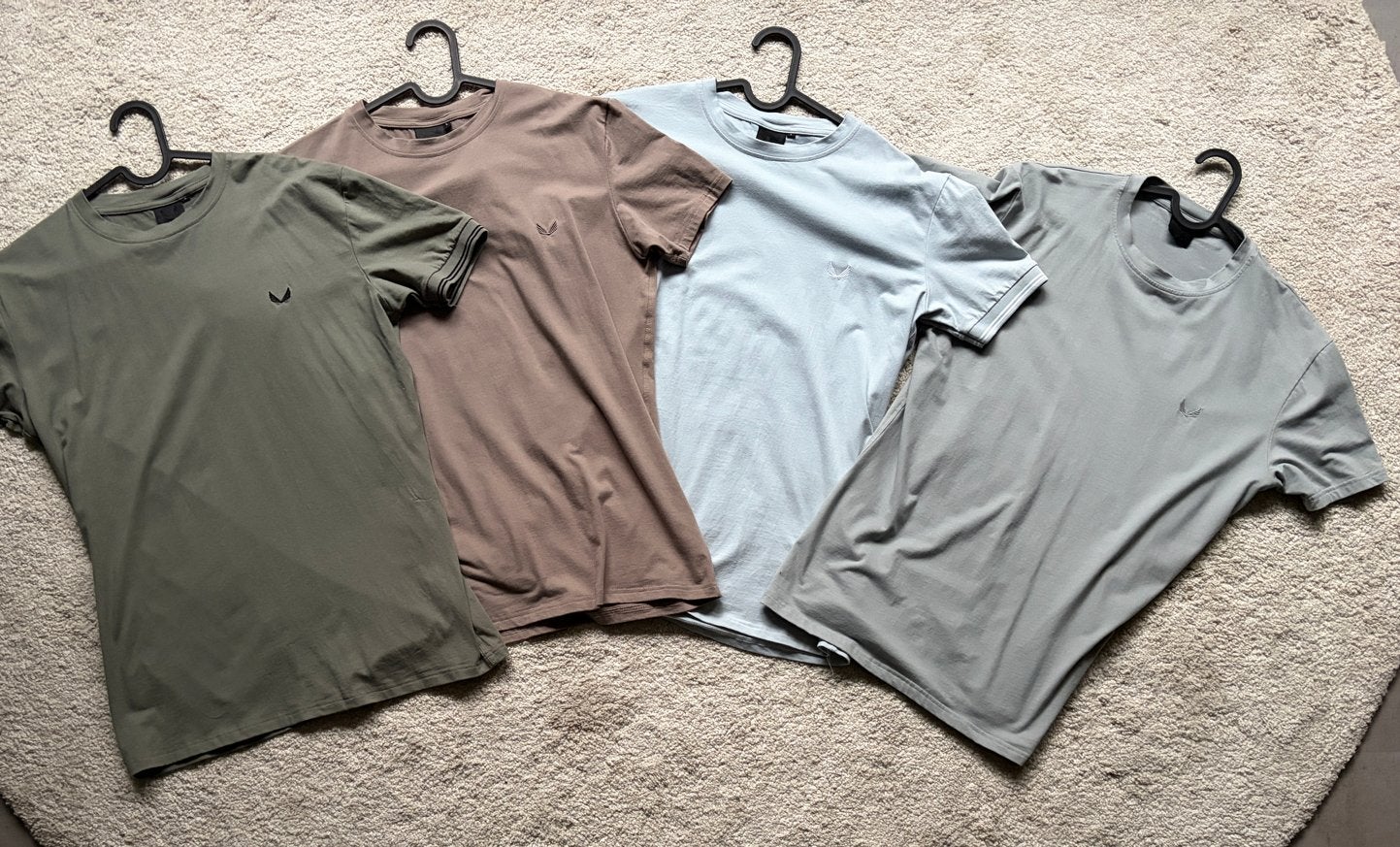 Zumo Stone T-shirts Maat L - Blauw, Lichtblauw, Groen, Truff, Ophalen of Verzenden, Zo goed als nieuw, Maat 52/54 (L), Meerkleurig