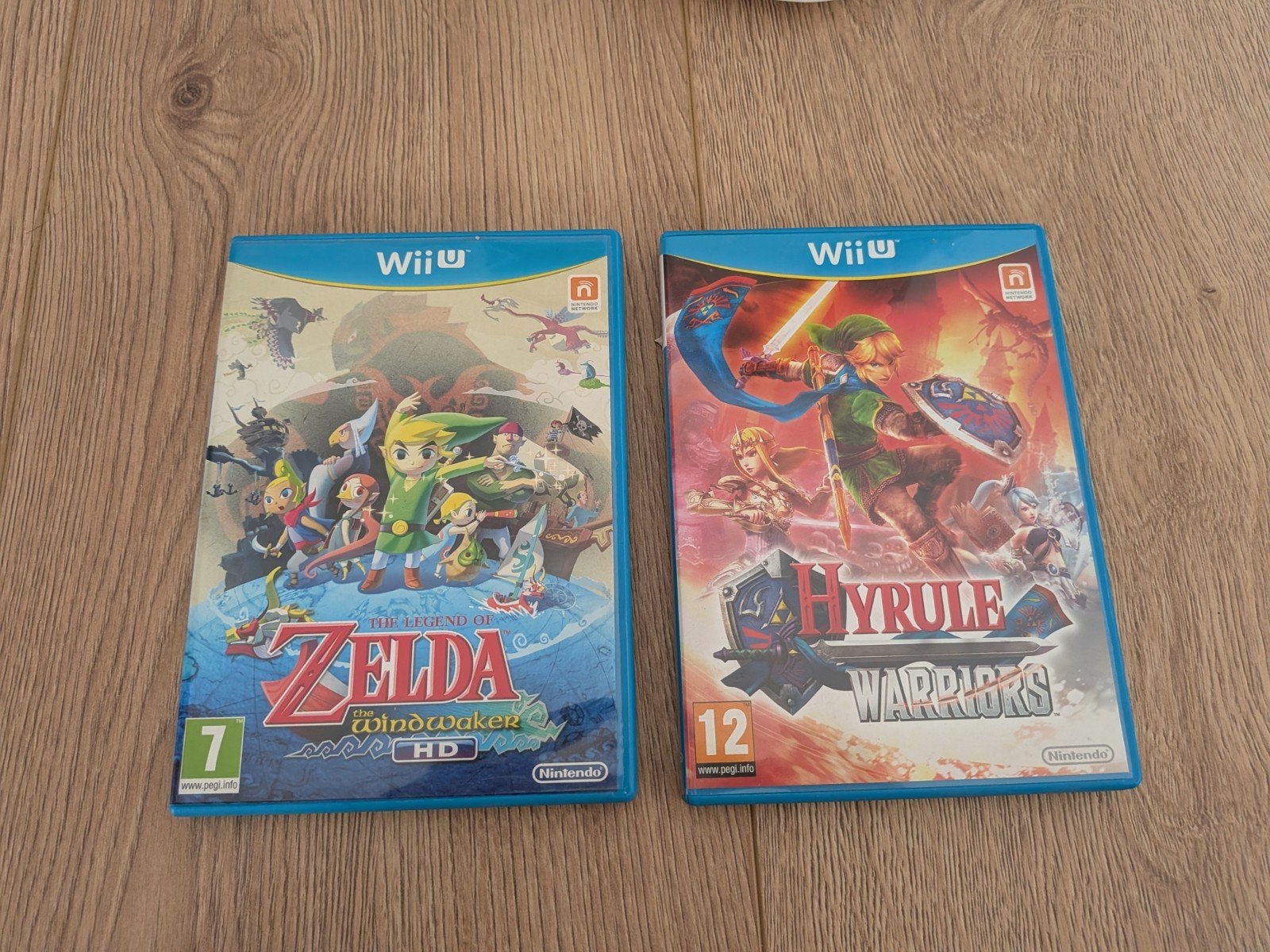 The Legend of Zelda: Wind Waker HD & Hyrule Warriors Wii U, Avontuur en Actie, 1 speler, Ophalen of Verzenden, Zo goed als nieuw