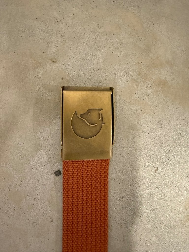 Fjallraven canvas riem one siza, Ophalen, 105 tot 115 cm, Zo goed als nieuw, Overige kleuren