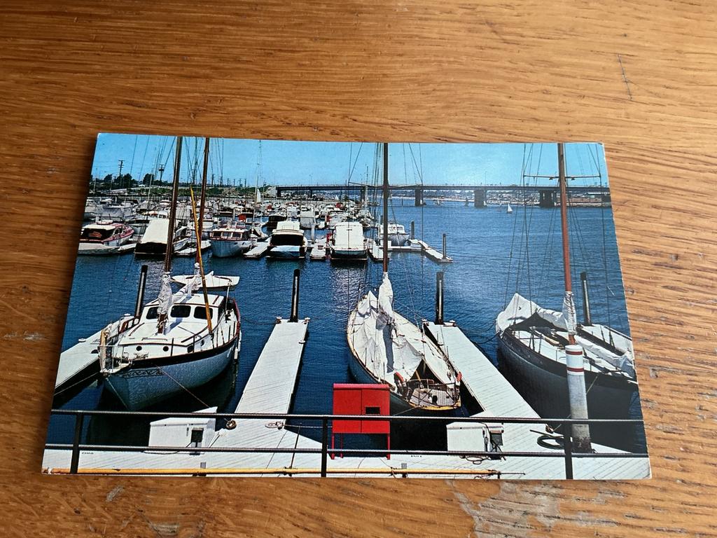 D17 USA LONG BEACH MARINA LONG BEACH CALIFORNIA, Ophalen of Verzenden, Buiten Europa
