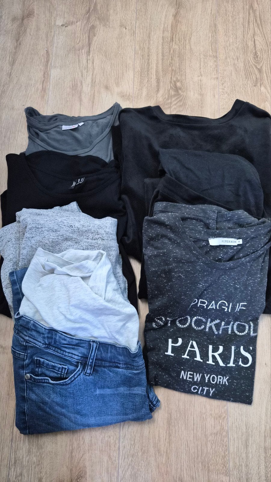 Zwangerschapskleding pakket maat S/M, Ophalen of Verzenden, Zo goed als nieuw, Maat 36 (S), Broek of Spijkerbroek