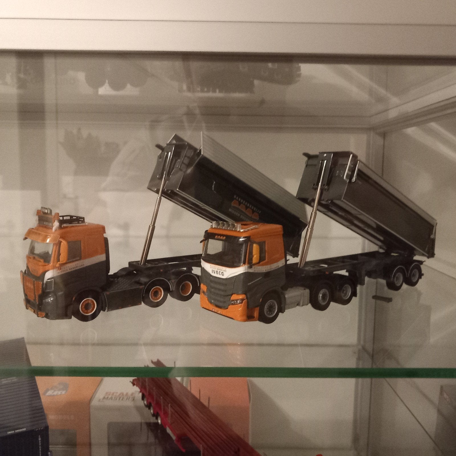2x baggerbedrijf midden nederland!!! Wsi, Hobby en Vrije tijd, Modelauto's | 1:50, Ophalen of Verzenden, Nieuw, Bus of Vrachtwagen