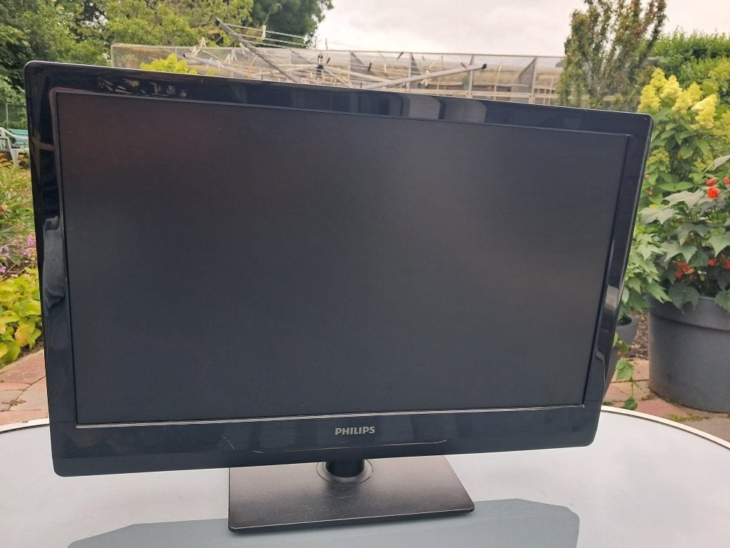 Philips computerscherm, Computers en Software, Monitoren, Ophalen, Philips, Gebruikt, Ingebouwde speakers