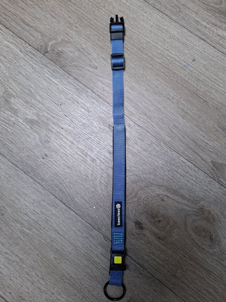 Beeztees blauwe halsband, Ophalen of Verzenden, Nieuw