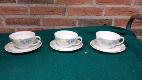 kop en schotel 3 stuks, Ophalen of Verzenden, 'T Olde Gre-j, Info@toldegrej.nl, Endepoelstraat 20f Didam