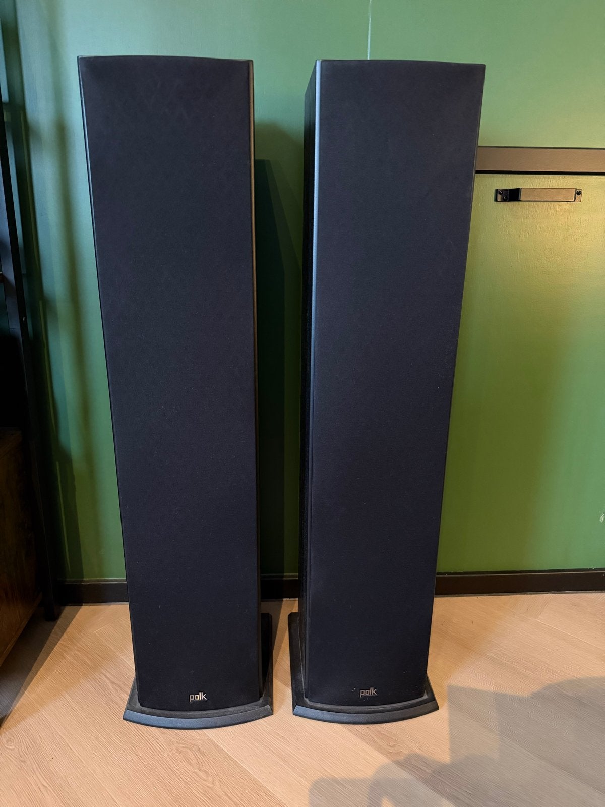 Polk T50 Vloerstaande Luidsprekers, Vloerstaande luidspreker, Zo goed als nieuw, Geschikt voor surround/home cinema, Ophalen