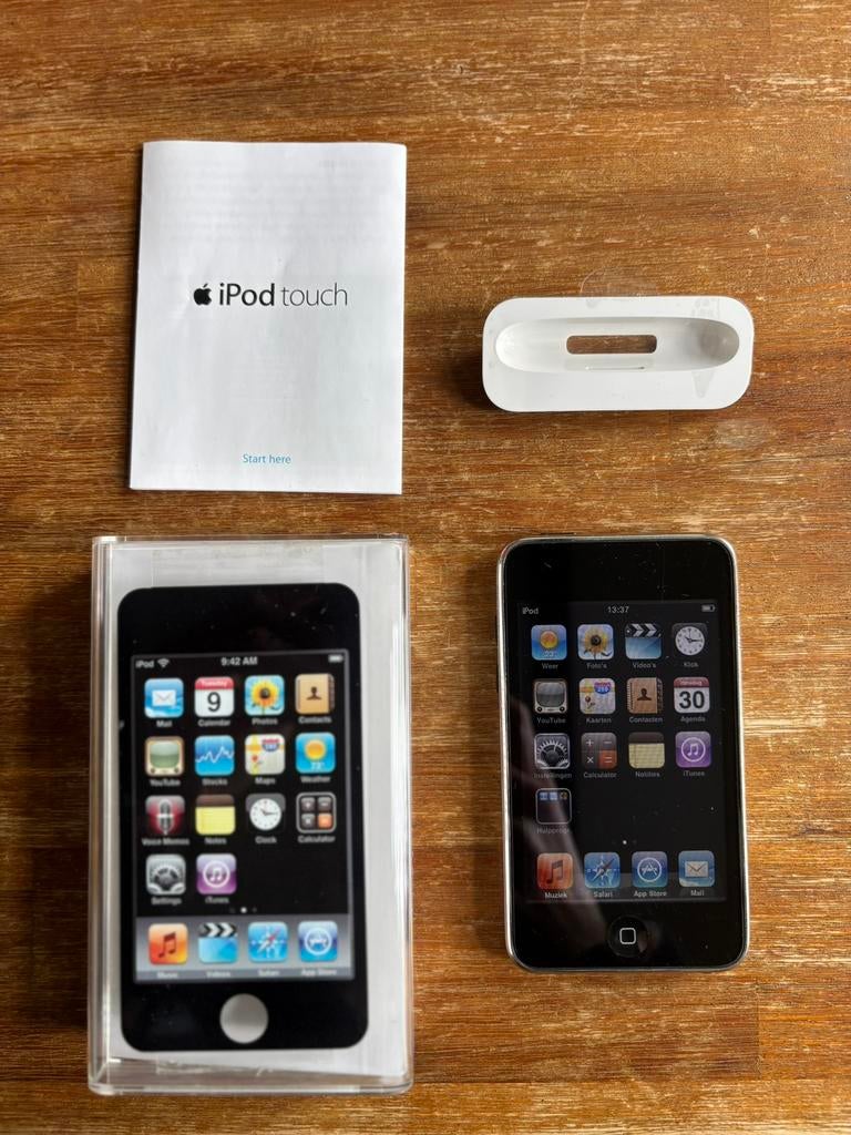Apple iPod touch 8GB zilver, Gebruikt, Touch, Ophalen of Verzenden, Zilver