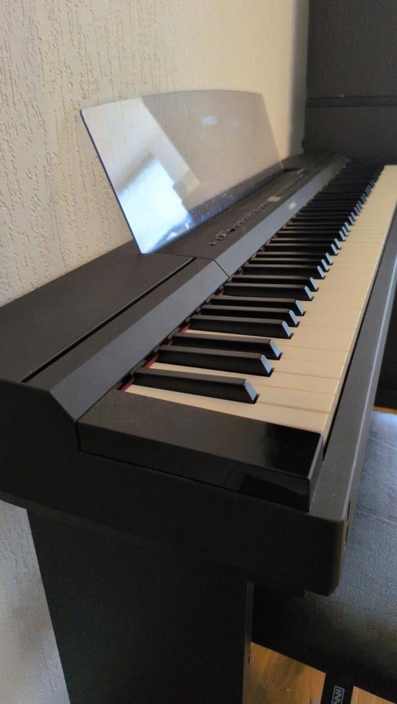 Yamaha P-255 B Draagbare Digitale Piano Zwart, Muziek en Instrumenten, Piano's, Gebruikt, Zwart, Digitaal, Ophalen of Verzenden