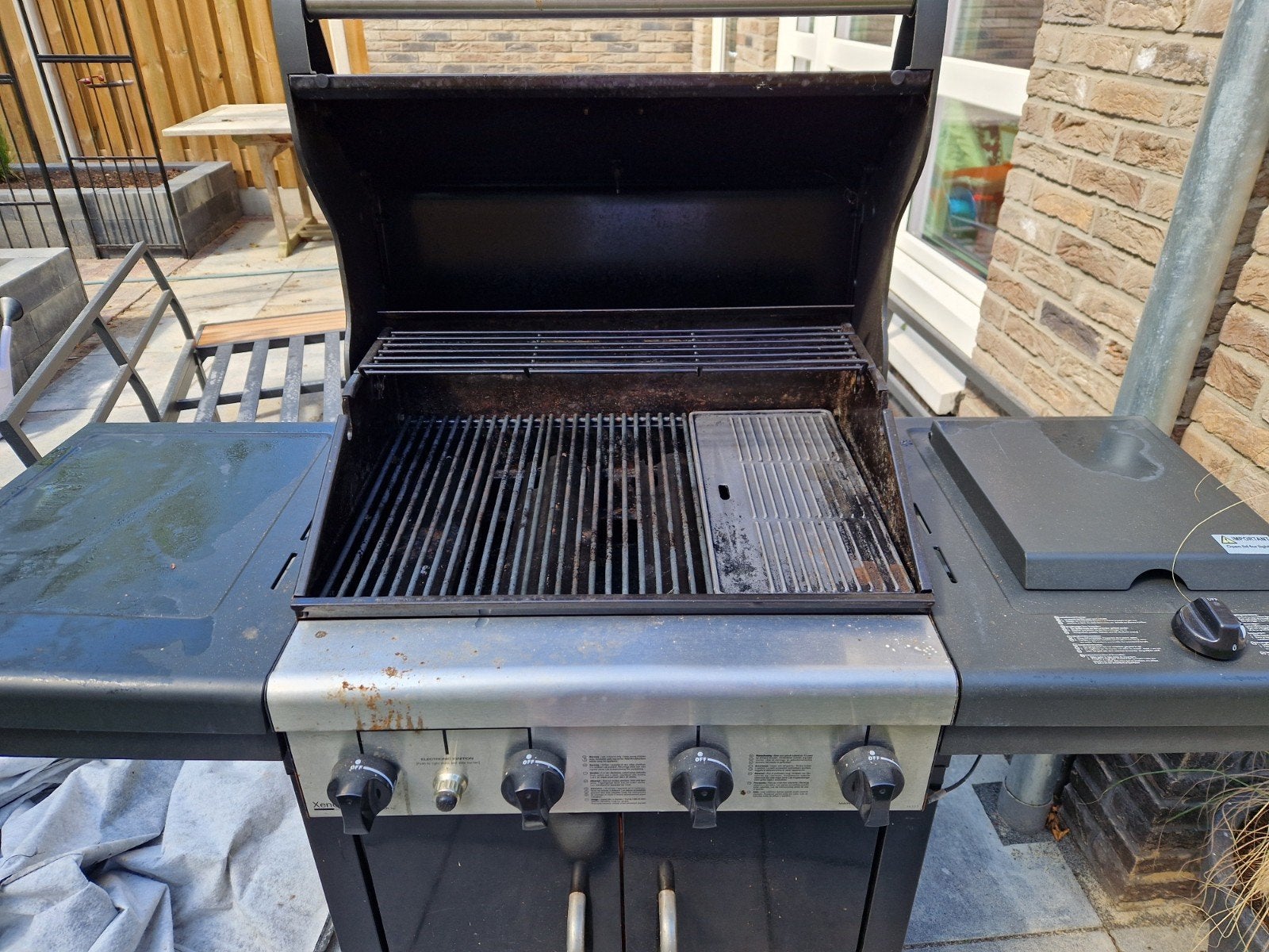 Grandhall gasbarbecue - slangetjes vervangen, Ophalen, Gebruikt, Grandhall