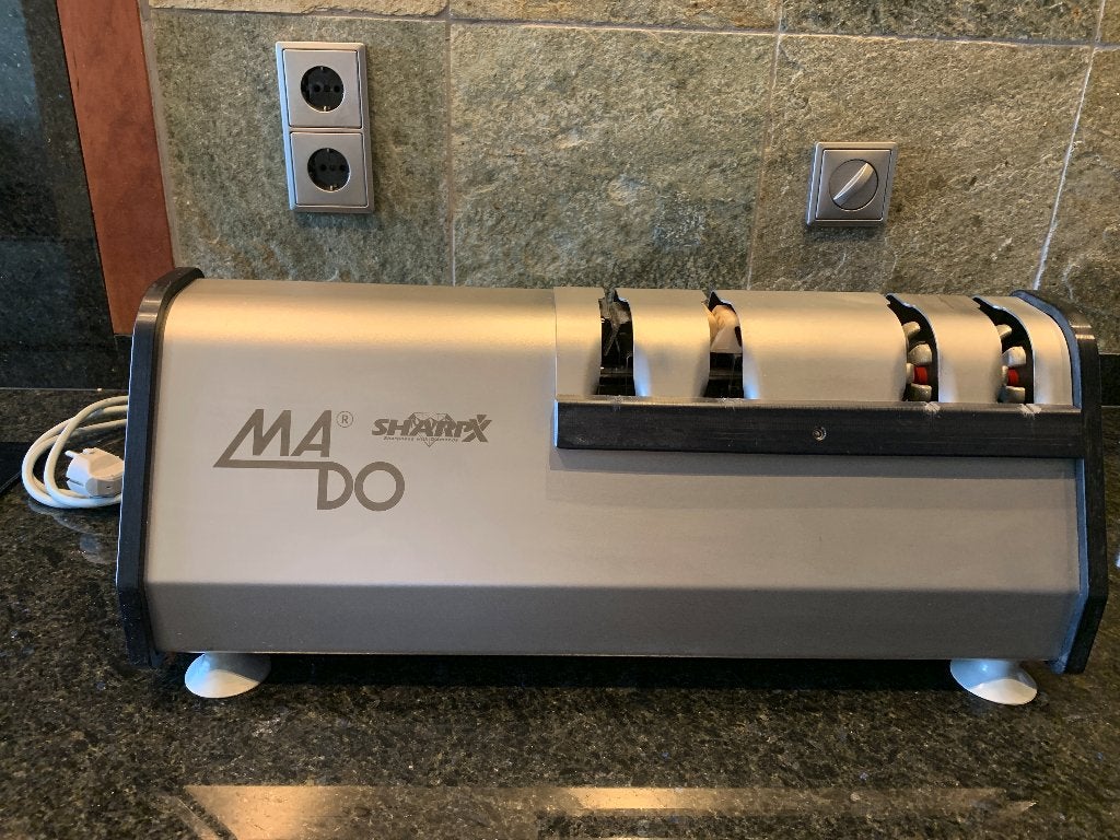 Mado Sharpx USM 637 Professionele Messenslijper, Zilver, Ophalen of Verzenden, Metaal, Overige merken