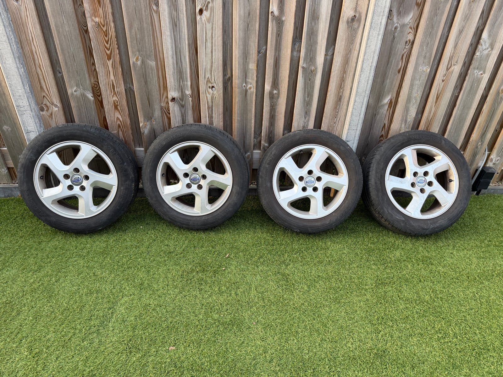 Originele Volvo lichtmetalen velgen 16 inch 205/55 R16, Ophalen, Gebruikt