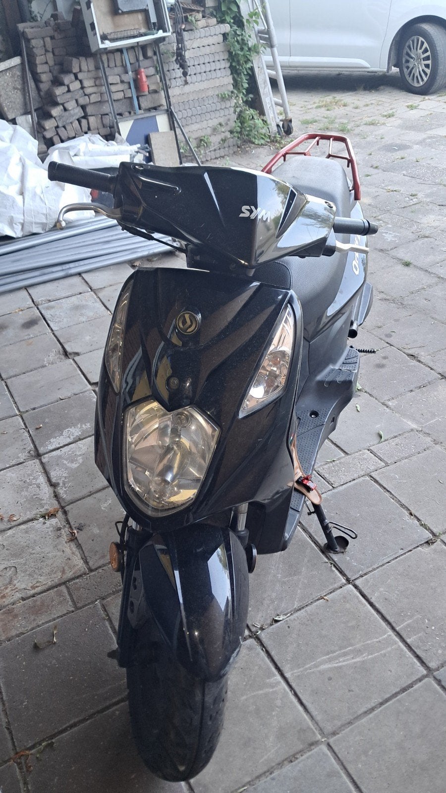 SYM Orbit II Scooter - Zwart, Fietsen en Brommers, Gebruikt, Maximaal 45 km/u, Ophalen of Verzenden, Benzine