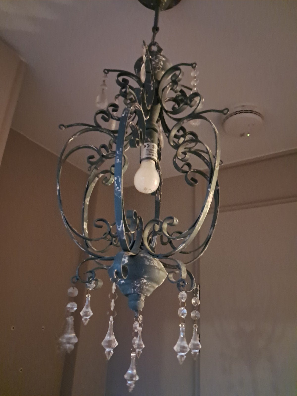 Kroonluchter, Ophalen, Gebruikt, Vintage, Brocante, Landelijk, E27 (groot)