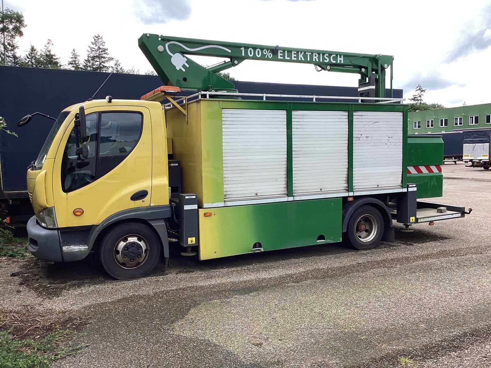 2009 Smith’s Electric D100L vrachtwagen met hoogwerker, Auto's, Overige merken, Overige brandstoffen, Bedrijf, Te koop