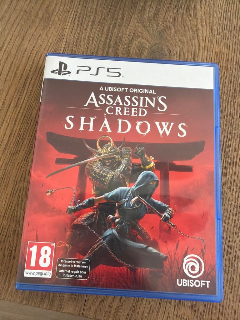 Assassin's Creed Shadows PS5, Spelcomputers en Games, Games | Sony PlayStation 5, Ophalen, Vanaf 18 jaar, 1 speler, Zo goed als nieuw