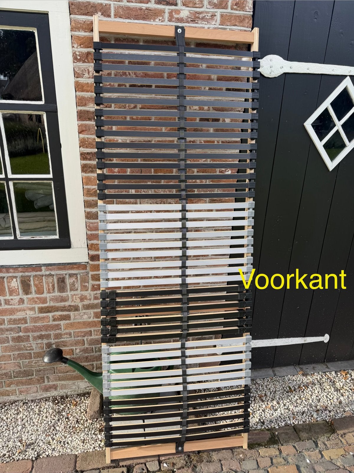 Lattenbodem 2x maat 200cm x 70cm, Ophalen, 70 cm of minder, Zo goed als nieuw, Twijfelaar