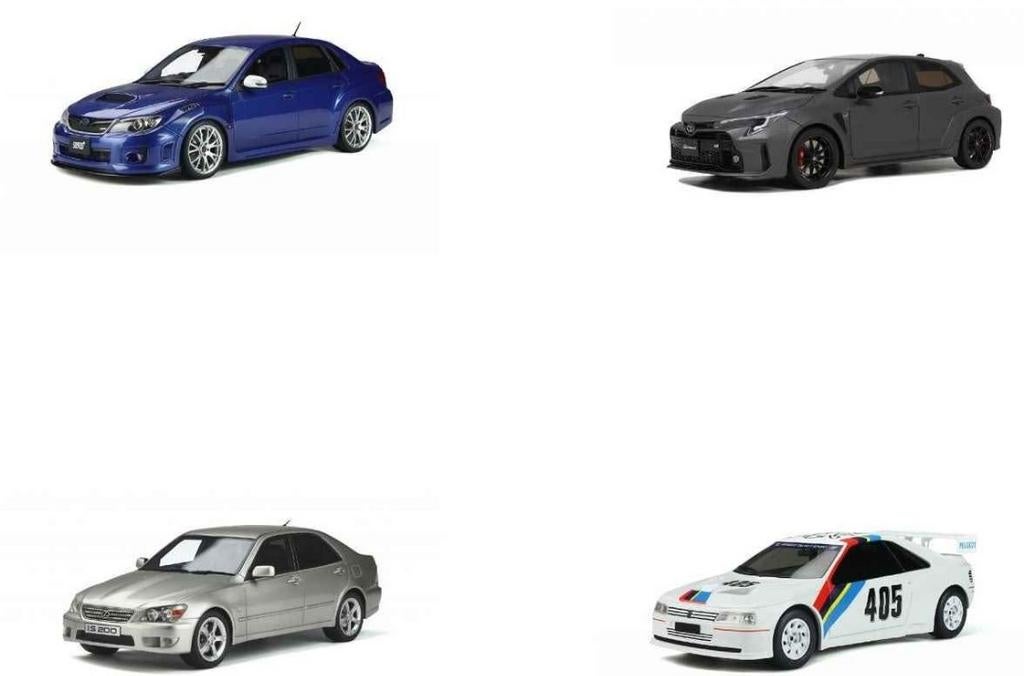 Diverse Ottomobile modellen 1:18 en 1:12 PRIJSDALING, Hobby en Vrije tijd, Ophalen of Verzenden, Nieuw, Auto, OttOMobile