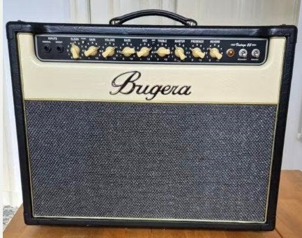 BUGERA VINTAGE 22 buizenversterker, Ophalen, Gebruikt, Gitaar, Minder dan 50 watt
