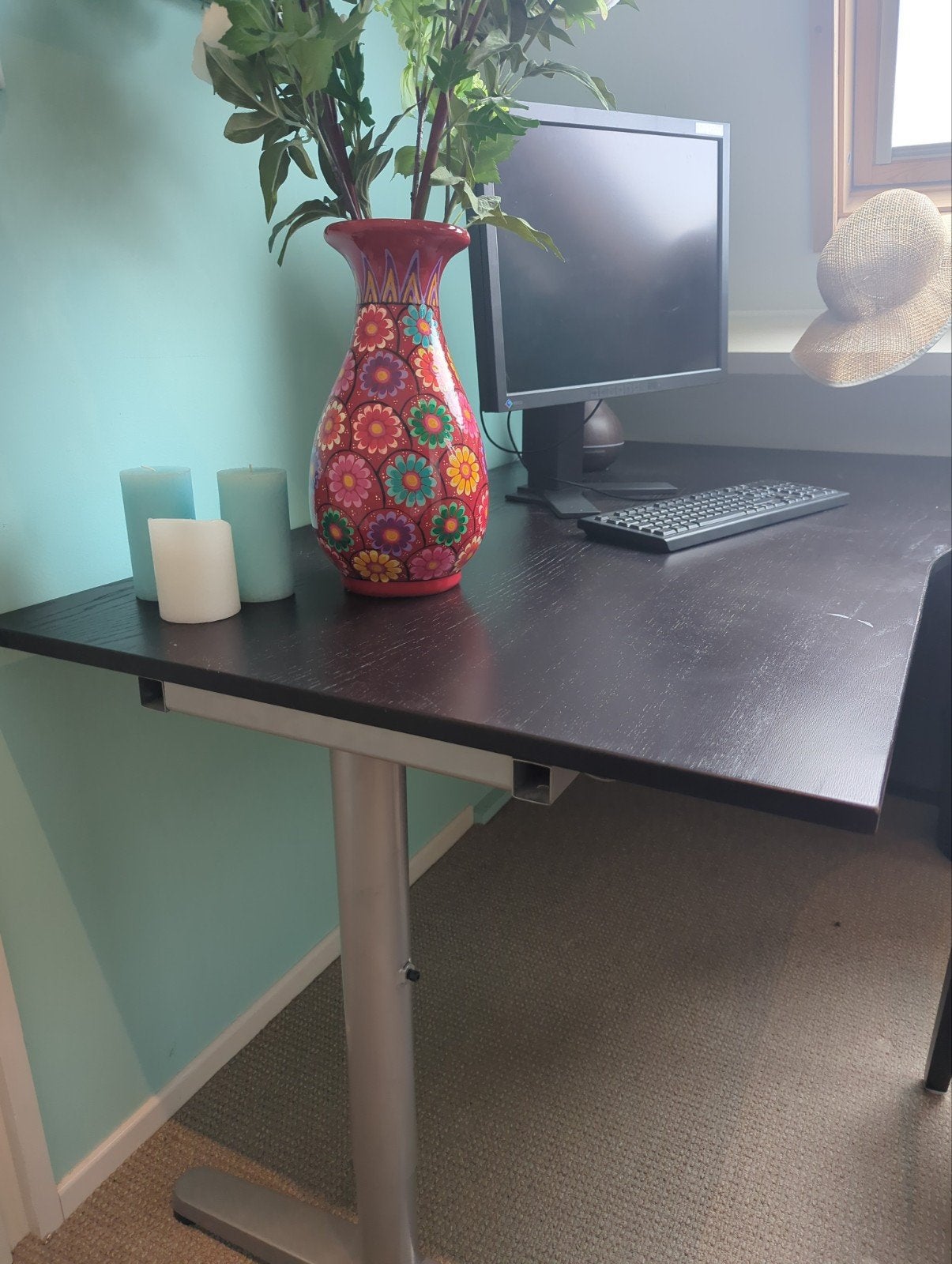 Hoek bureau IKEA, zaterdag ophalen, Ophalen, Gebruikt, Computerbureau