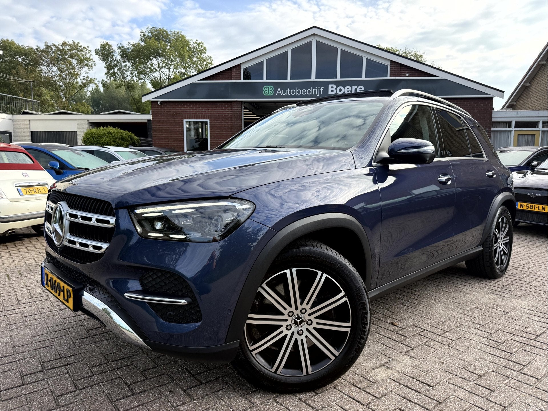 Mercedes-Benz GLE 400 e 4MATIC Luxury Line NL Auto, Vol Opti, Gebruikt, 4 cilinders, Blauw, Vierwielaandrijving