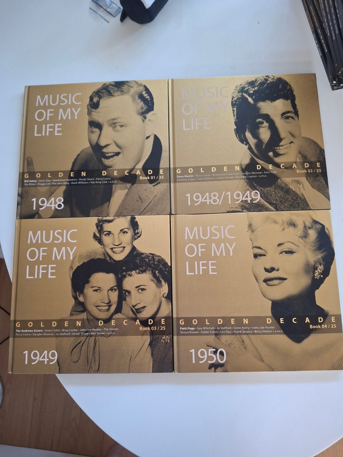 Music of My Life: Golden Decade CD Boxset compleet 25 stuks), Cd's en Dvd's, Boxset, Ophalen of Verzenden, Zo goed als nieuw, Inclusief boekje