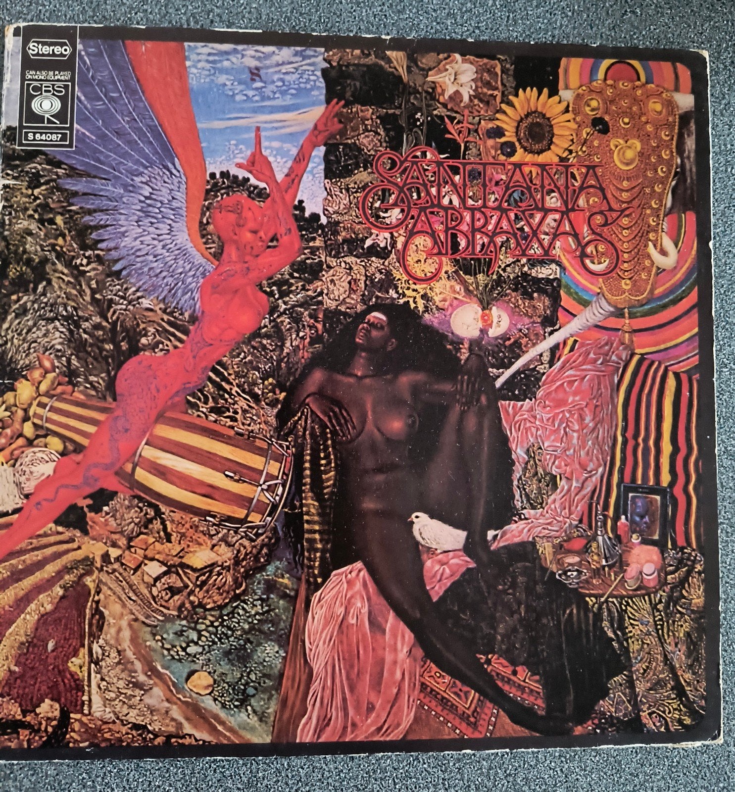 LP van Santana - Abraxas, Ophalen of Verzenden, Gebruikt, 12 inch, LP