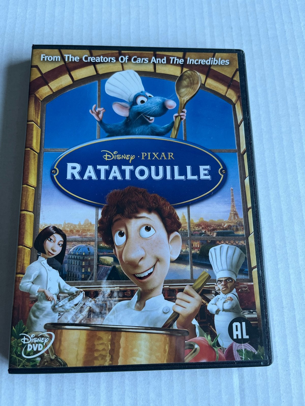 Disney Pixar Ratatouille DVD, Cd's en Dvd's, Dvd's | Tekenfilms en Animatie, Gebruikt, Amerikaans, Bonusmateriaal, Alle leeftijden