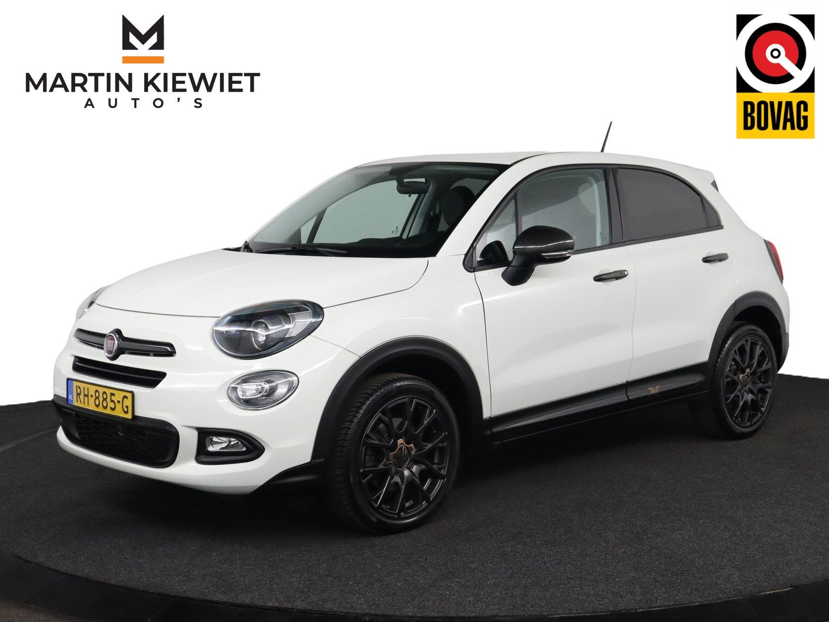 Fiat 500 X 1.4 Turbo MultiAir S-Design Automaat|Cruise|Navig, Auto's, Fiat, Gebruikt, 4 cilinders, 500X, Wit