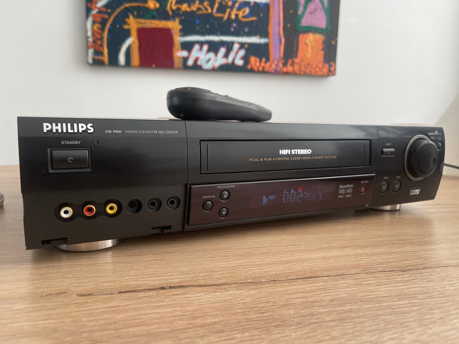 Philips VR 900 VR900 Matchline VHS stereo videorecorder HiFi, Audio, Tv en Foto, Videospelers, Ophalen of Verzenden, Gebruikt
