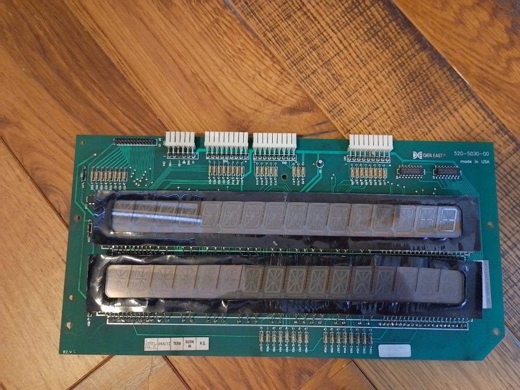 Scherm Data East, Gebruikt, Elektronisch, Onderdeel of Defecte kast, Ophalen of Verzenden