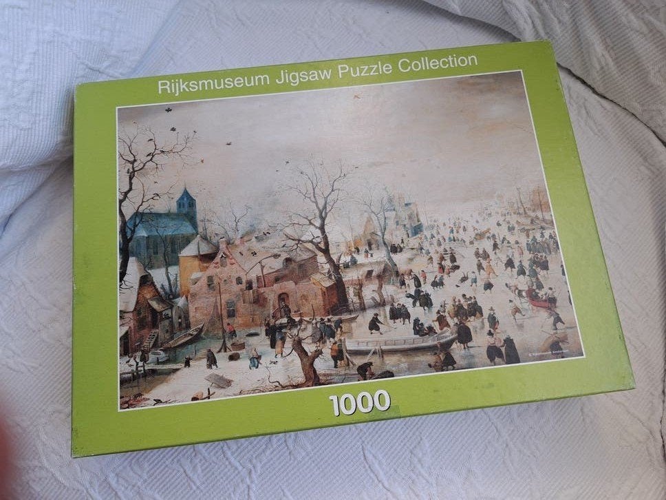 Rijksmuseum Puzzel 1000 stukjes - Hendrick Avercamp, Ophalen of Verzenden