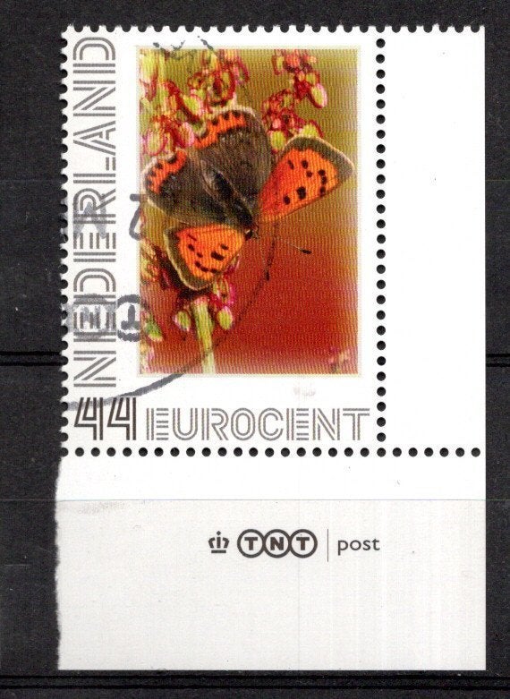gestempelde zegel. Persoonlijke: vlinder, Postzegels en Munten, Ophalen of Verzenden, Na 1940, Gestempeld
