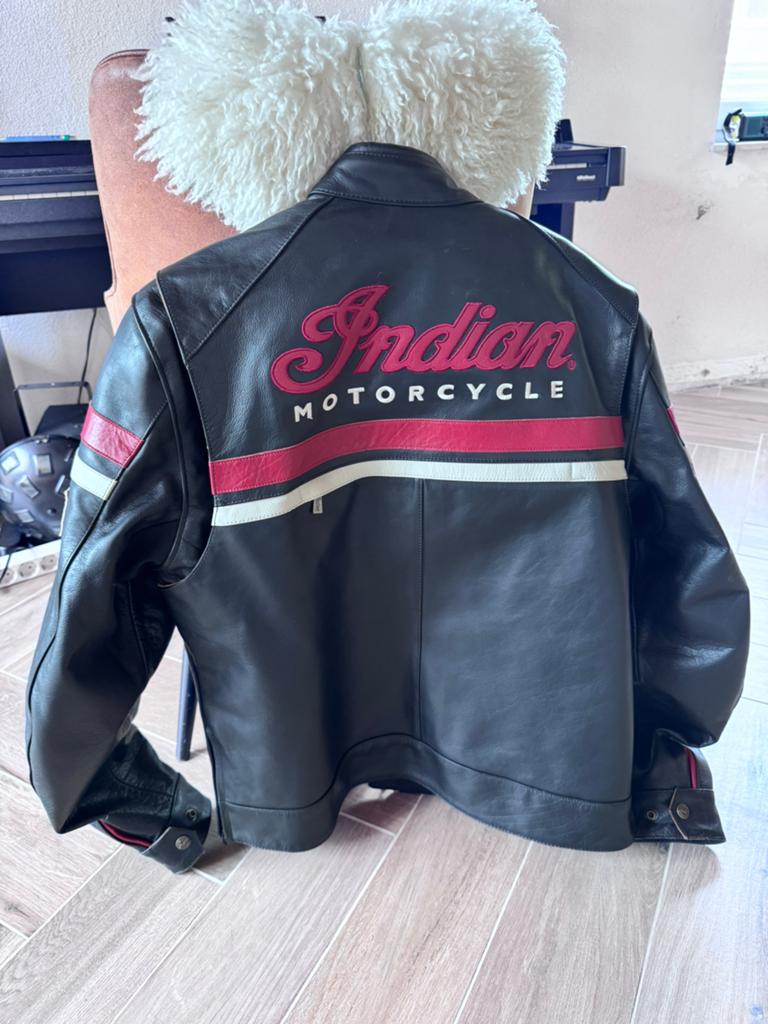Te koop: Originele Indian Motorcycle leren motorjas, Ophalen, Tweedehands, Heren, Jas | leer