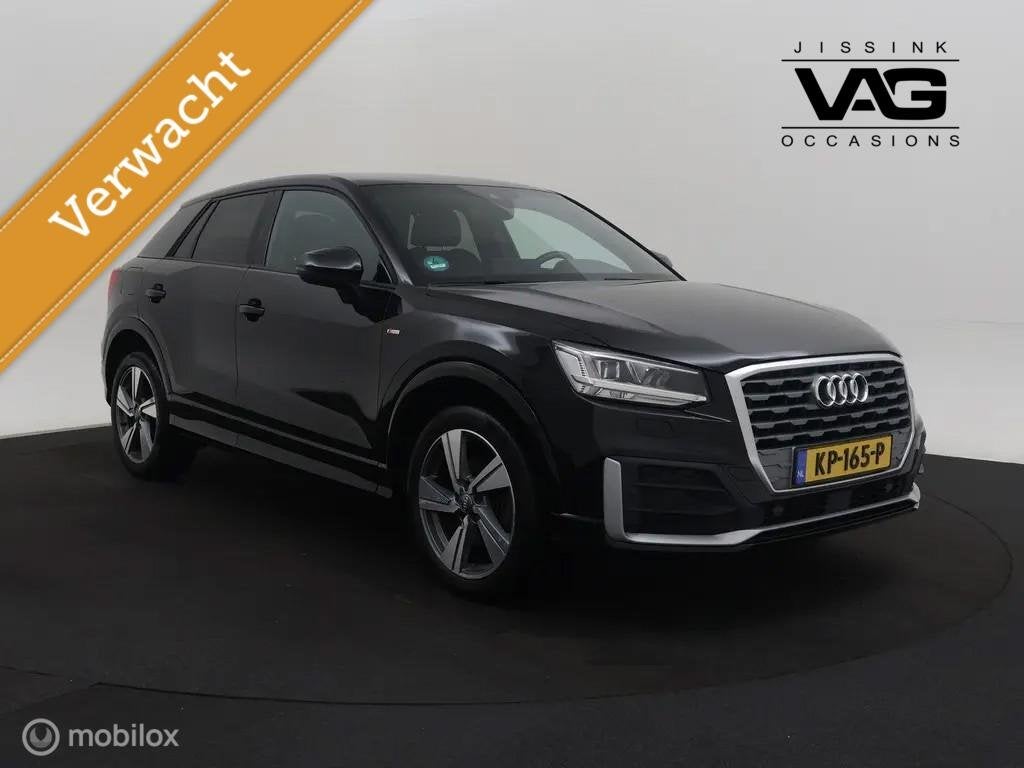 Audi Q2 1.4 TFSI ACC S Line LED Virtual Automaat, Auto's, Audi, Gebruikt, 4 cilinders, 150 pk, Leder en Stof