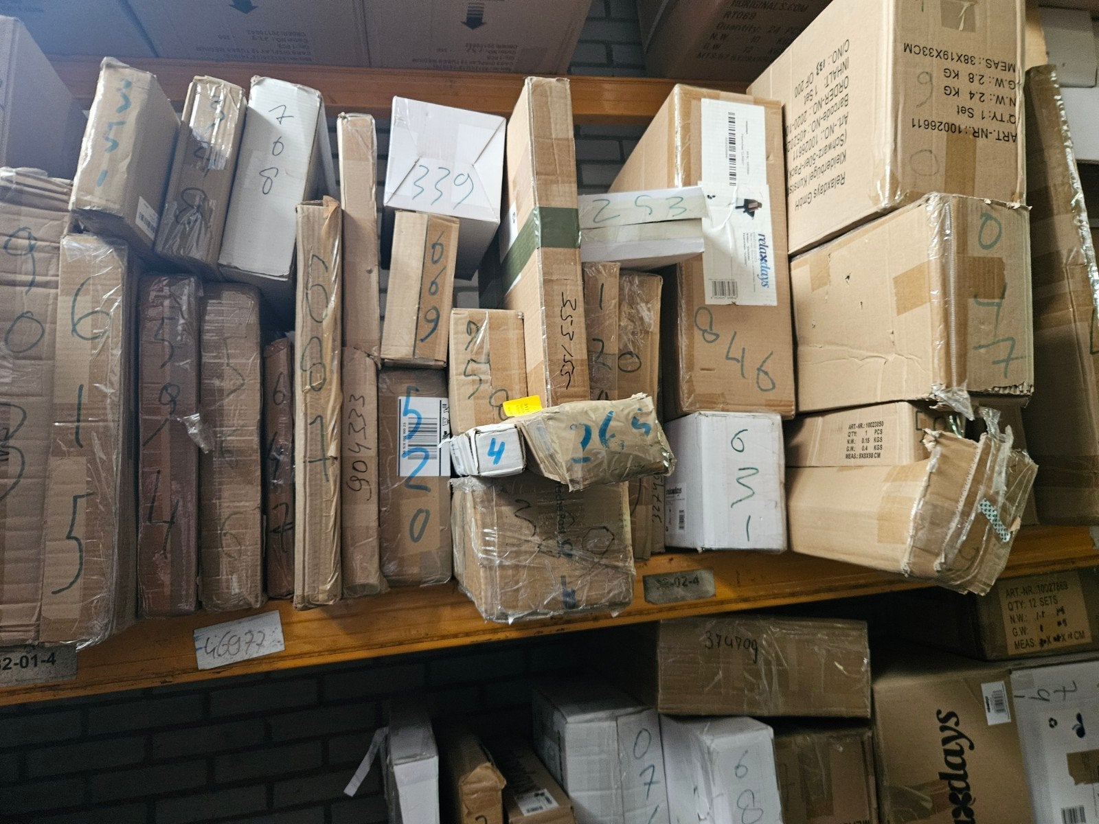 10 Pallets Relaxdays Mix Partij - Diverse Producten, Ophalen