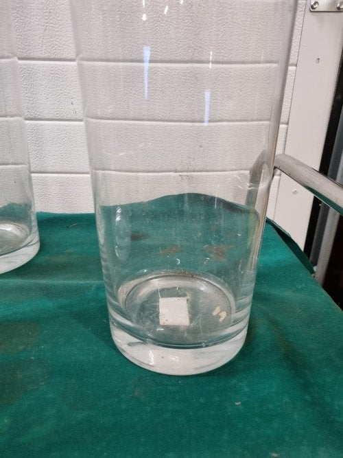vazen hoog glas 5 stuks, Ophalen of Verzenden