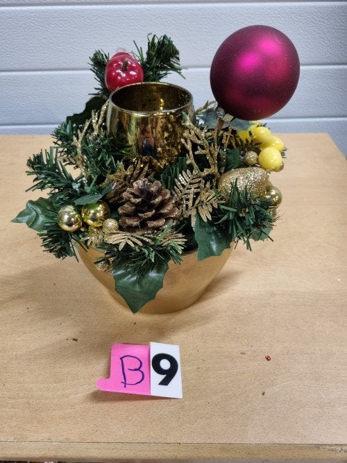 kerst stukje in gouden pot [b9],, Ophalen of Verzenden, 'T Olde Gre-j, Info@toldegrej.nl, Endepoelstraat 20f Didam