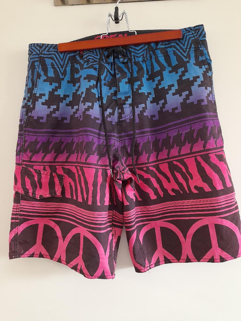 Fishbone ( new yorker) zwembroek size L, Maat 52/54 (L), Paars, Ophalen of Verzenden, Zwemshort