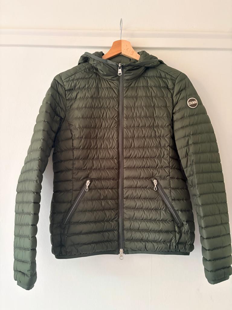 Colmar donsjas groen | Maat 38 (Italiaanse maat 44), Kleding | Dames, Jassen | Winter, Verzenden, Zo goed als nieuw, Maat 38/40 (M)