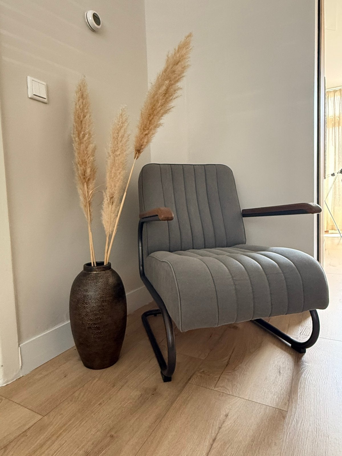 Fauteuil Eleonora, Ophalen, 75 tot 100 cm, Zo goed als nieuw, Stof