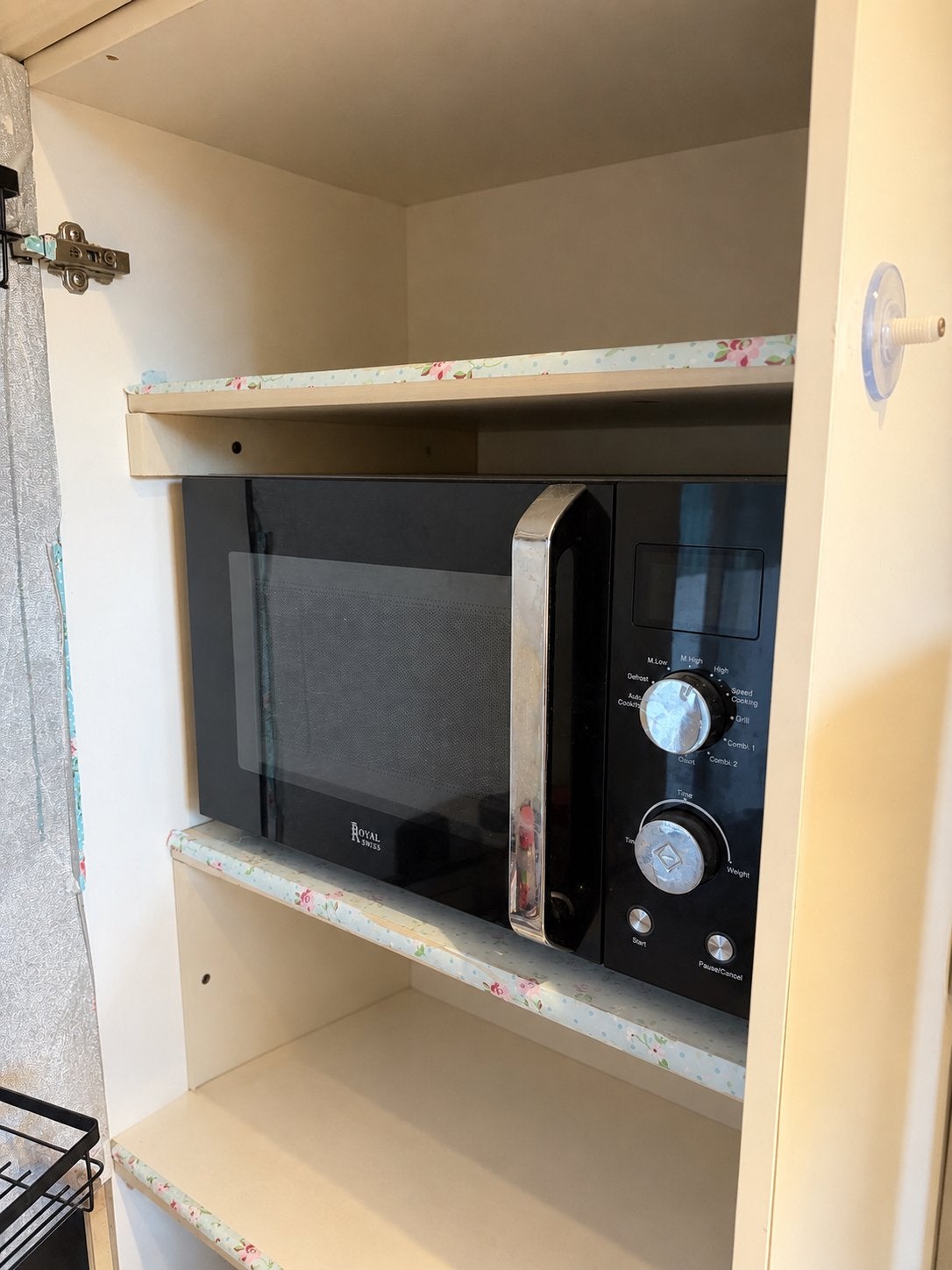 Zo goed als nieuwe magnetron - Royal Swiss, Witgoed en Apparatuur, Grill, Ophalen of Verzenden, Vrijstaand, Magnetron