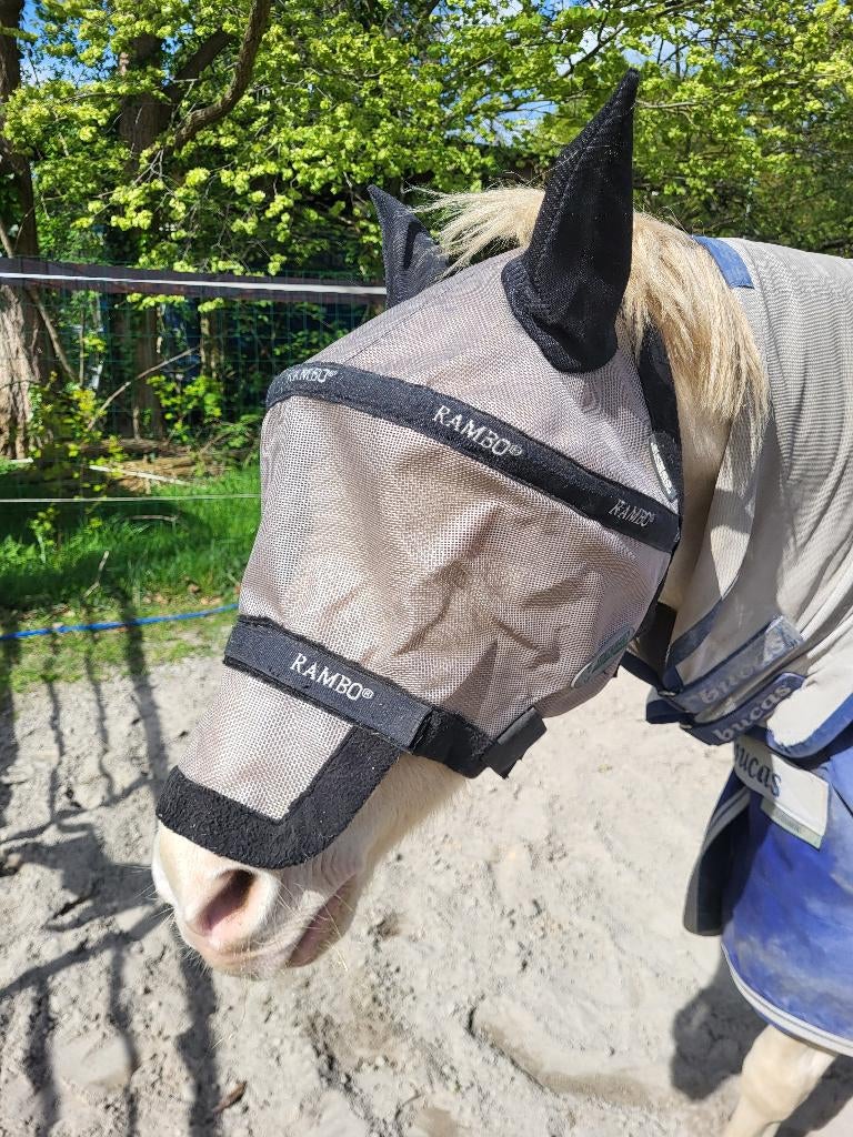 Rambo en harryhorse vliegenmasker, Dieren en Toebehoren, Ophalen of Verzenden, UV-werend