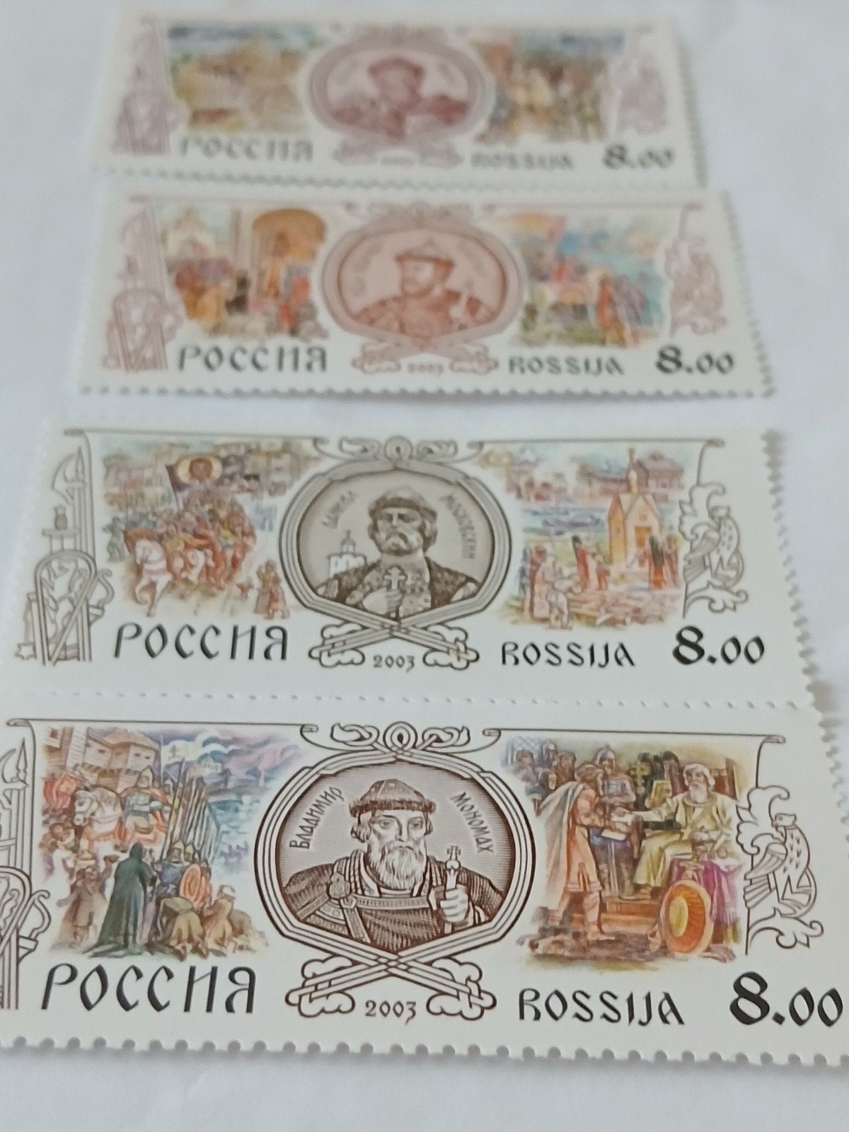 Rusland serie uit 2003 catnr 1069/67, Verzenden, Postfris
