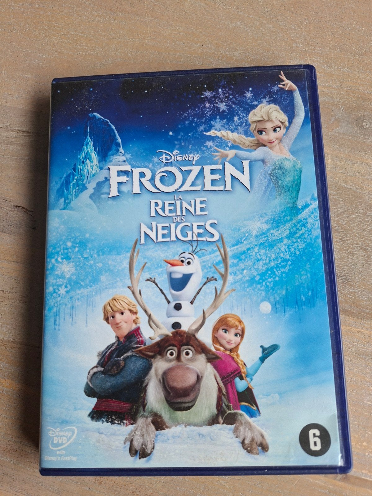 DVD frozen, Vanaf 6 jaar, Ophalen of Verzenden, Gebruikt