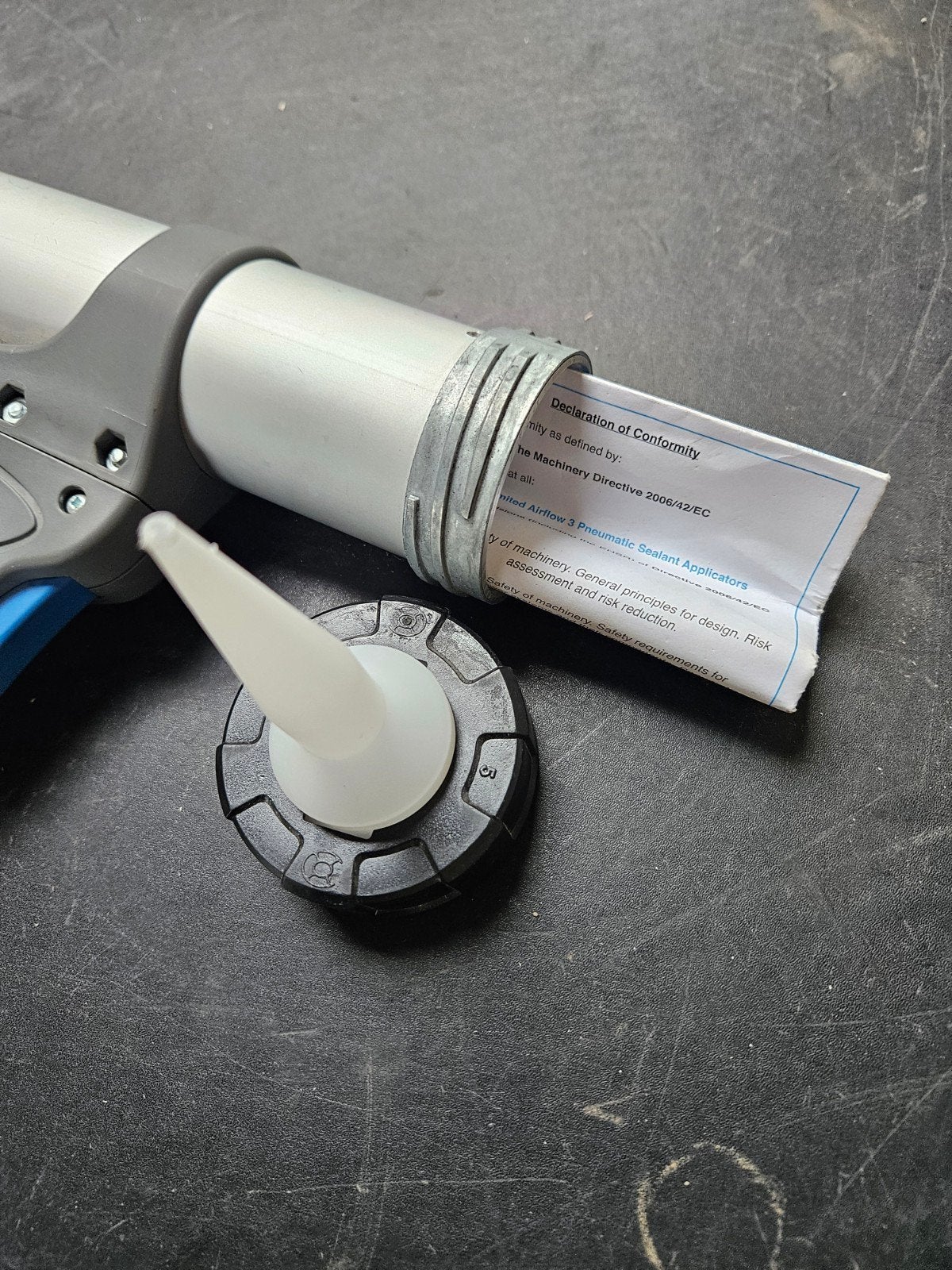 Zwaluw perslucht kitpistool MK5 P310 nieuw, Ophalen, Zwaluw, ., Nieuw